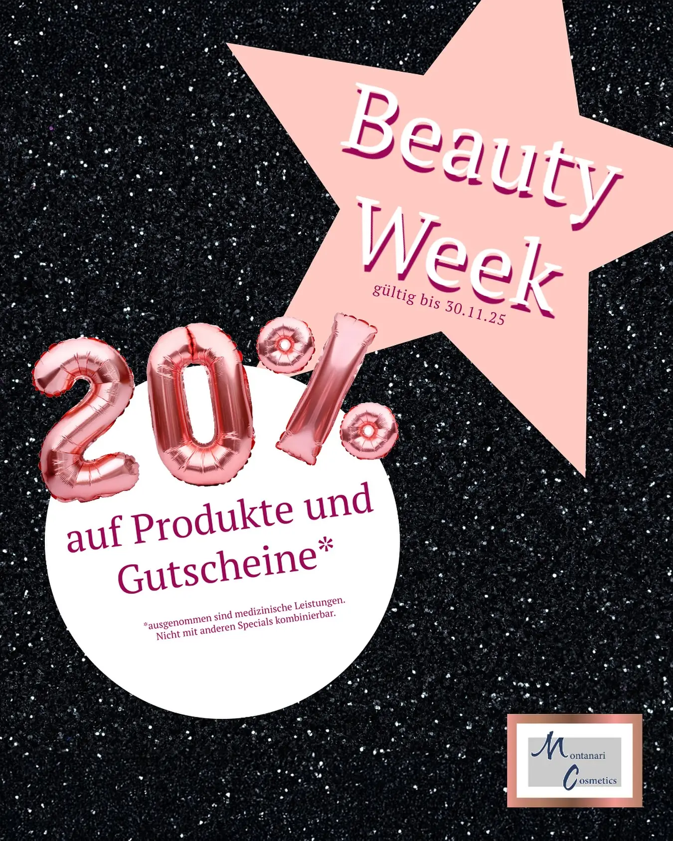 ✨Beauty Week bei Montanari Cosmetics✨ Unsere beliebte Beauty Week ist wieder da! 🗓️Vom 19.-30.11. gibt es 10% auf alle Kosmetikprodukte unseres Sortiments, alle Behandlungen und das Beste: auch auf Gutscheine! 🎄Bevor es an Weihnachten wieder hektisch wird mit den letzten Geschenken am besten jetzt schon ganz in Ruhe tolle Verwöhn-Geschenke für die Liebsten auswählen. Als Behandlungen gibt es z.B.: 🔹Basic Behandlung 🔹Deluxe Behandlung inkl. Dekolleté 🔹High Anti Age Behandlung inkl. Dekolleté 🔹Microdermabrassionsbehandlungen 🔹Hydra 4 Face 🔹Peelingbehandlungen 🔹Microneedling 🔹Beautiful Brows & Eyes Selbstverständlich werden bei uns auch Männer mit extra Behandlungen speziell für Männerhaut verwöhnt! Rufen Sie uns einfach an: 0234 – 53 06 27 18 Mehr Infos zu unseren Kosmetikbehandlungen finden Sie in den Links unserer Bio und hier: ➡️ https://dr-montanari.de/leistungsspektrum/kosmetik/ #xmasgift #weihnachtsgeschenke #beautyweek #welovebeauty #beauty #skinbeauty #aestheticexpert #plasticsurgery #aesthetischechirurgie #faltenbehandlung #Haut #antiaging #kosmetik #kosmetikbehandlung #falten #skinglow #gettheglow #glowingskin #aestheticdoctors #aesthetics #loveyourself #selflove #bochum #ruhrpott