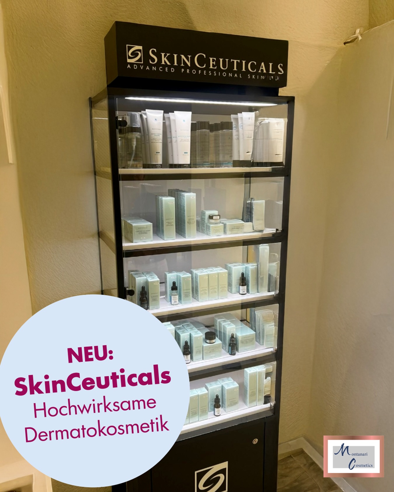 NEU bei Montanari Cosmetics: SkinCeuticals ✨ Hautpflege darf schön sein. Für uns muss sie aber vor allem eines: etwas können. Deshalb freuen wir uns sehr, unser Pflegekonzept bei Montanari Cosmetics ab sofort um SkinCeuticals zu ergänzen – eine Marke, die wie kaum eine andere für wissenschaftlich fundierte, hochwirksame Dermatokosmetik steht. Die Geschichte von SkinCeuticals ist eng mit dermatologischer Forschung verbunden. Ausgangspunkt war die wegweisende Antioxidantien-Forschung des Dermatologen Dr. Sheldon Pinnell. Bis heute stehen hochkonzentrierte Aktivstoffe, klinisch geprüfte Formulierungen und insbesondere die Expertise im Bereich antioxidativer Hautpflege im Mittelpunkt der Marke. Und genau deshalb passt SkinCeuticals so gut zu uns. Denn auch bei Montanari Cosmetics betrachten wir Hautpflege nicht isoliert. Entscheidend ist für uns das Zusammenspiel aus Hautanalyse, individuell abgestimmter Pflege und professionellen Treatments. Nicht jeder Wirkstoff passt zu jeder Haut – und nicht jedes Produkt ist automatisch besser, nur weil es besonders viele Wirkstoffe enthält. SkinCeuticals ermöglicht uns, unsere Behandlungen noch gezielter durch eine hochwertige Pflege für zu Hause zu ergänzen und individuelle Hautkonzepte konsequent weiterzuführen. Professionelle Treatments. Hochwirksame Dermatokosmetik. Ein gemeinsames Ziel: gesunde, gepflegte Haut mit sichtbaren Ergebnissen. Wir beraten Sie gerne dazu, welche Produkte und Wirkstoffkombinationen zu Ihrer Haut und Ihren persönlichen Pflegezielen passen. #MontanariCosmetics #SkinCeuticals #Dermatokosmetik #Wirkstoffpflege #Hautgesundheit