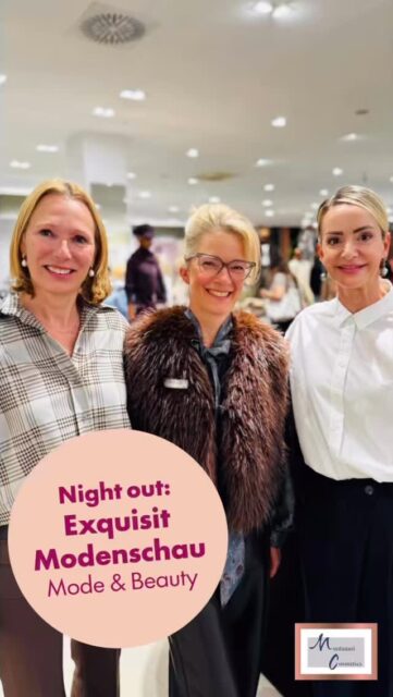 Die vergangenen zwei Abende standen ganz im Zeichen von Mode, Beauty und bester Stimmung bei den Baltz Exquisit Modenschauen. ✨ Montanari Cosmetics war mit dabei – und natürlich nicht ganz ohne kleine Überraschung: Im Gepäck hatten wir zweiBeauty Deluxe Kits mit Gutschein für unsere Deluxe Behandlung, Beautybag und der M by Montanari Hyaluroncreme. 🫶🏻Ein herzliches Dankeschön an Antje und Andor Baltz für die Einladung, die hervorragende Organisation und zwei rundum gelungene Abende. Und was die neue Herbstmode angeht? So viel sei schon verraten: Langweilig wird diese Saison ganz sicher nicht. 😉Spannende Schnitte, starke Looks und jede Menge Inspiration machen definitiv Lust auf Herbst. Für uns die perfekte Verbindung aus Fashion, Beauty und schönen Begegnungen. Die neue Herbstmode darf also kommen – und für die passende Haut zum neuen Look sorgen wir bei Montanari Cosmetics: gepflegt, frisch und voller Ausstrahlung.✨ #MontanariCosmetics #BaltzExquisit #BeautyDeluxe #Herbstmode #Bochum